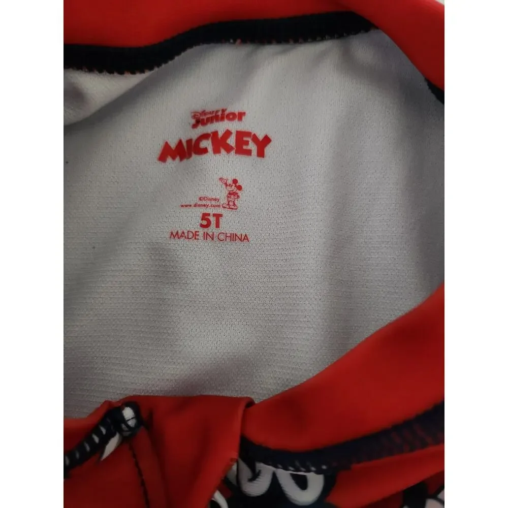 5T Mickey Mouse Dinsey rashguard